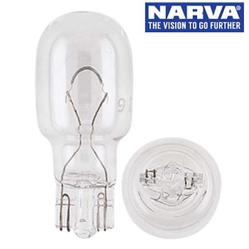 Narva 47525 - 12V 12CP (9W) W2 X 15D Wedge Globes (Box of 10)